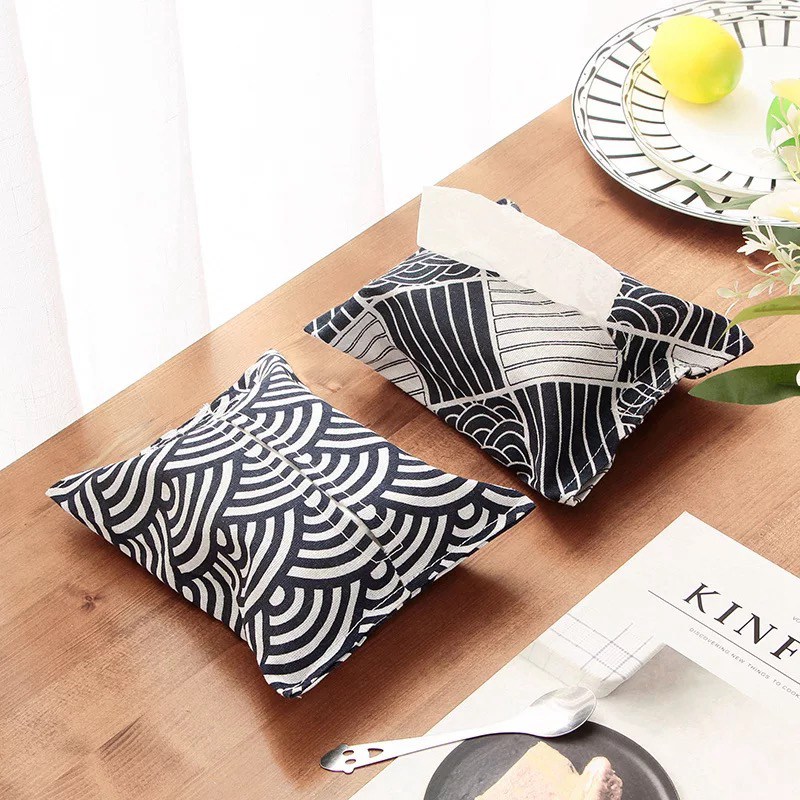 Linen Napkin Set - القطن الكتان الأنسجة مربع سيارة الأنسجة