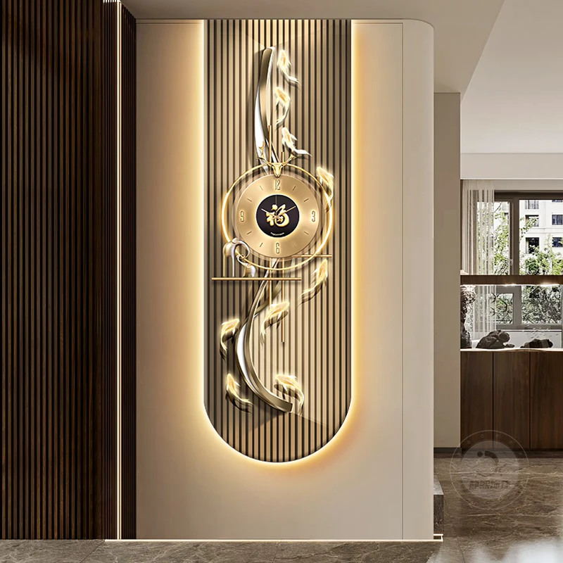 ساعة حائط أنيقة وجميلة، ساعة ر - مراجعة Luxury Lifestyle Aesthetics وسعره