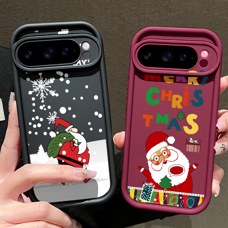 غطاء هاتف ناعم بتصميم سانتا كل - مراجعة Google Pixel 9 وسعره