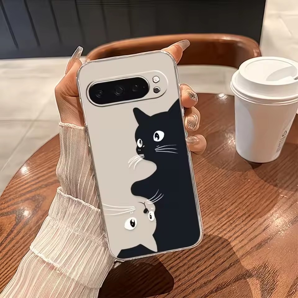 غطاء شفاف ناعم بتصميم كرتوني ل - مراجعة Google Pixel 9 وسعره