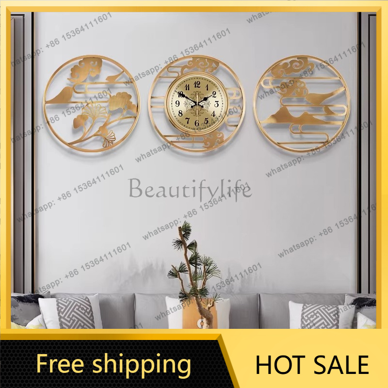 ساعة حائط دائرية بأسلوب صيني ب - مراجعة Luxury Lifestyle Aesthetics وسعره
