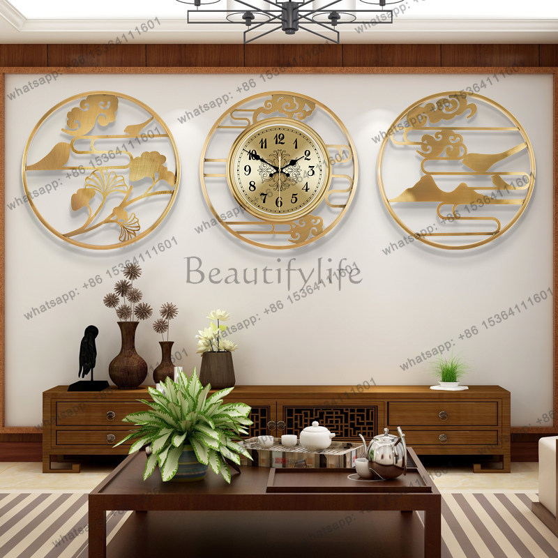 ساعة حائط دائرية بأسلوب صيني ب - مراجعة Luxury Lifestyle Aesthetics وسعره