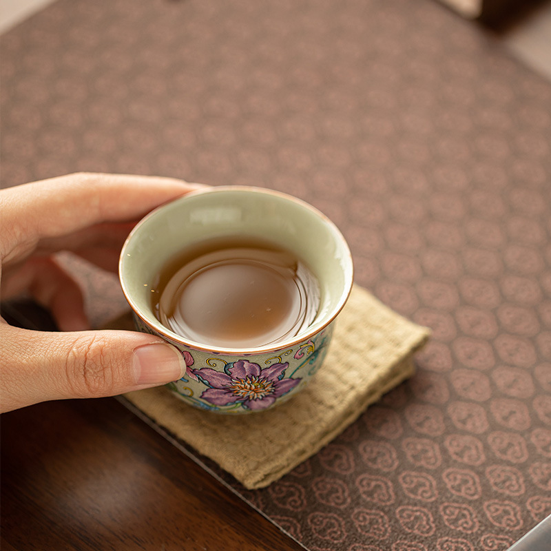 70 مللي المينا الصينية الملونة - مراجعة Handmade Ceramic Mug وسعره