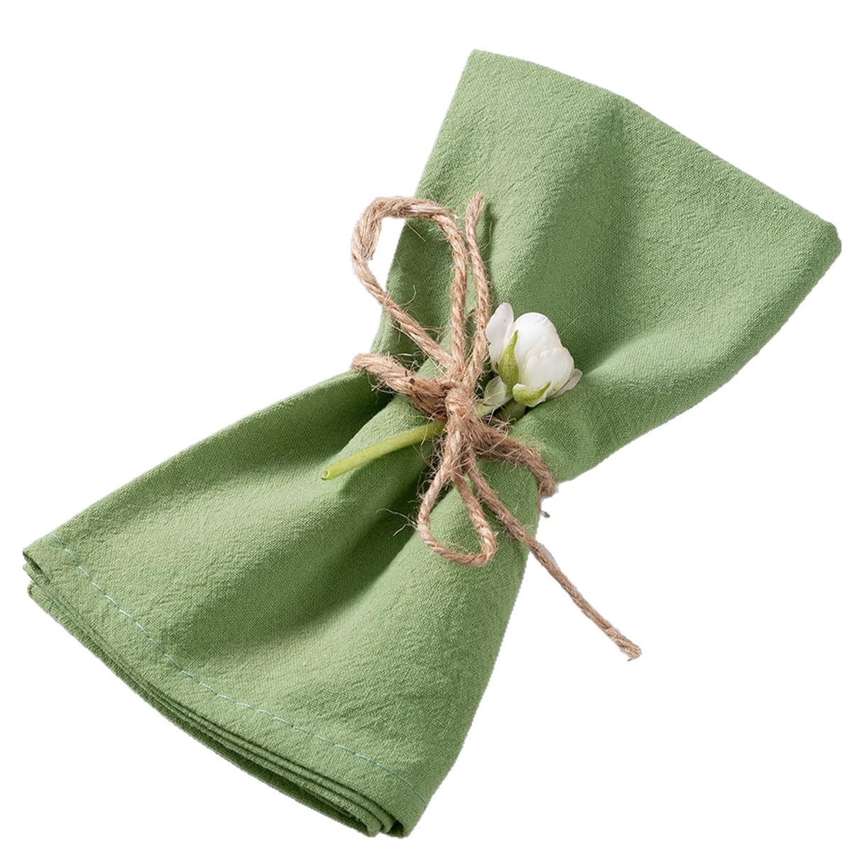 مجموعة مناديل قماش الكتان مكون - مراجعة Linen Napkin Set وسعره